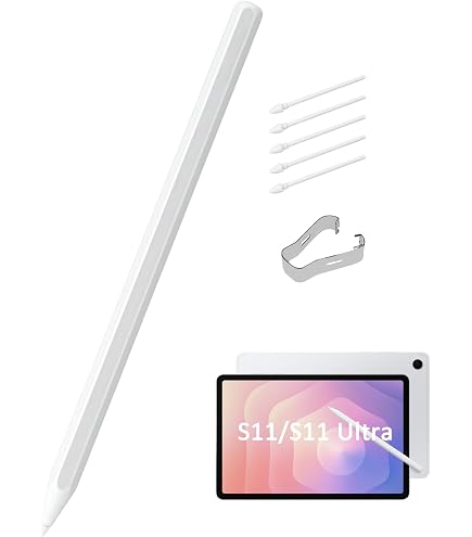Amazon.co.jp: Samsung Galaxy Tab S12 | Tab S11 S Pen | ホワイト